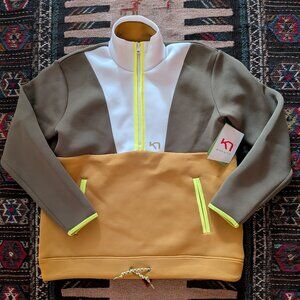 NWT Kari Traa Sanne Long Sleeve Half Zip Top - M